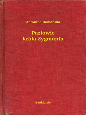 cover image of Paziowie króla Zygmunta